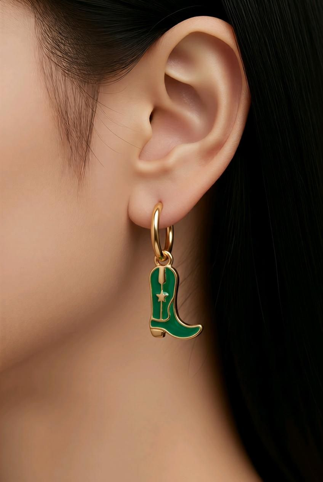 Les boucles d'oreilles