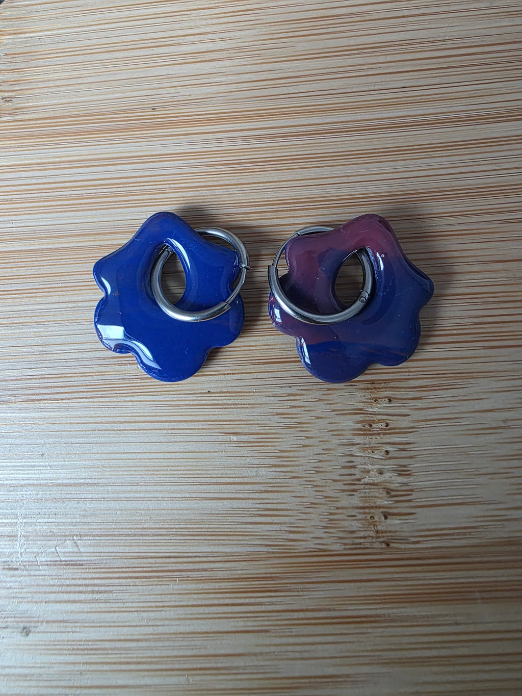 Pampilles Alma bleu rose