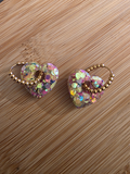 Pampilles interchangeables modèle Lovely en résine couleur rose - la fabrique à pampilles
