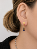 Boucles d'oreilles élégantes - Lapis lazuli