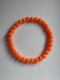 Bracelet orange uni fluo