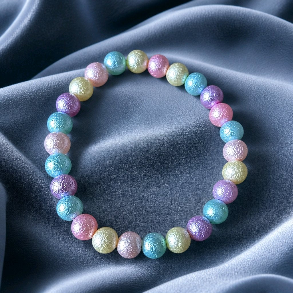 Bracelet en perles multicolore