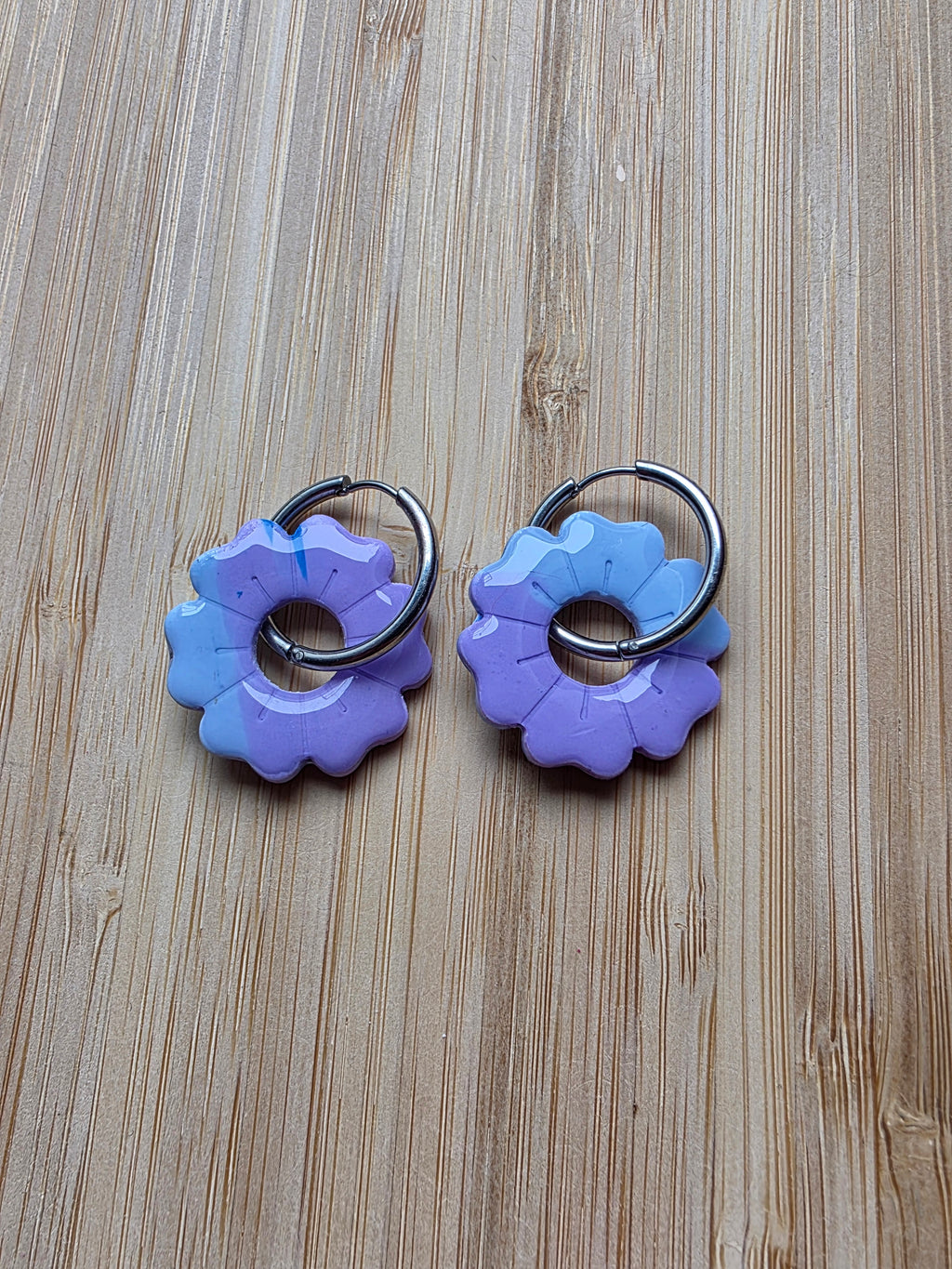 Pampilles Prisca bleu-violet pastel