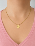 Collier en maille serpentine 13