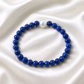 Bracelet elastique bleu marine
