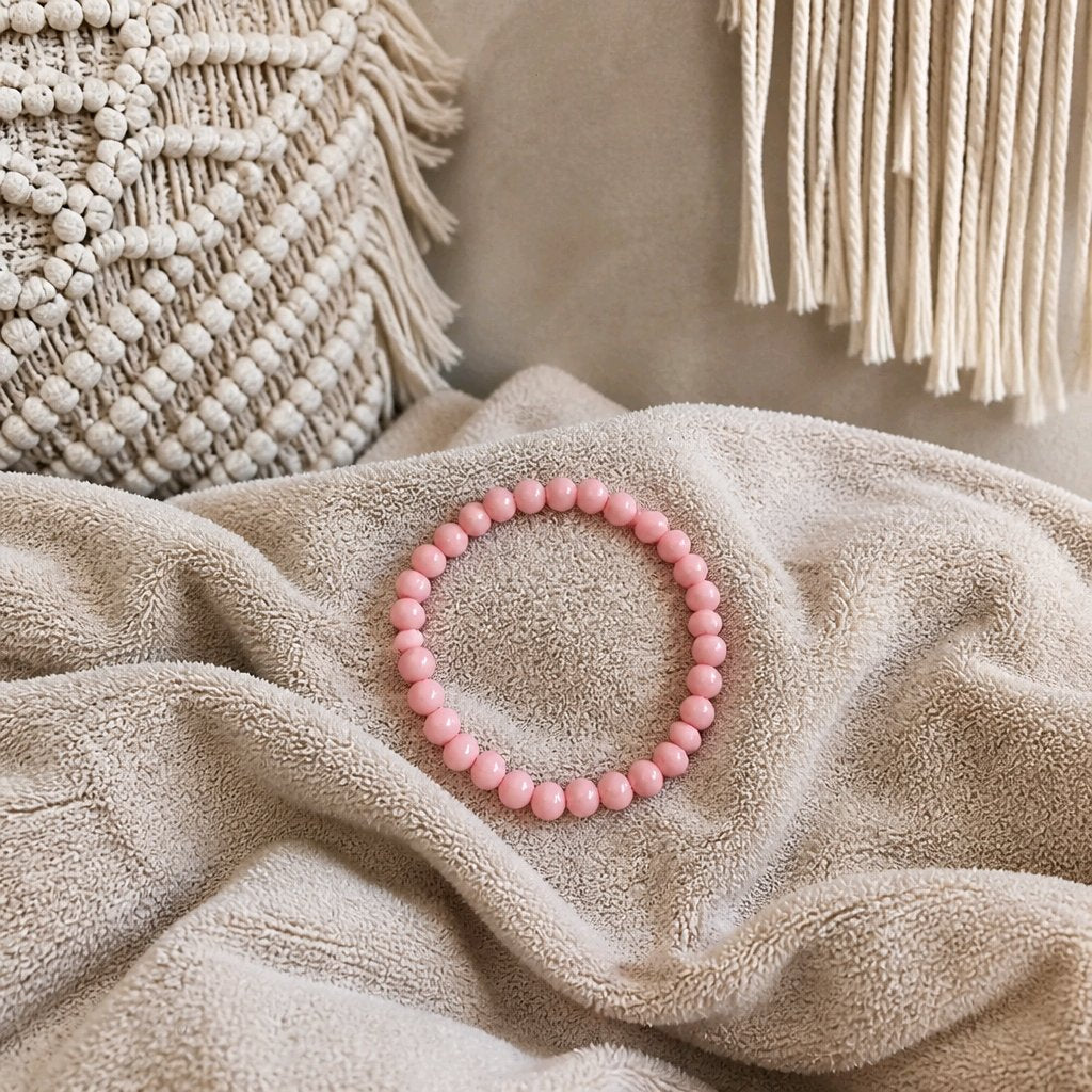 Bracelet rose pale