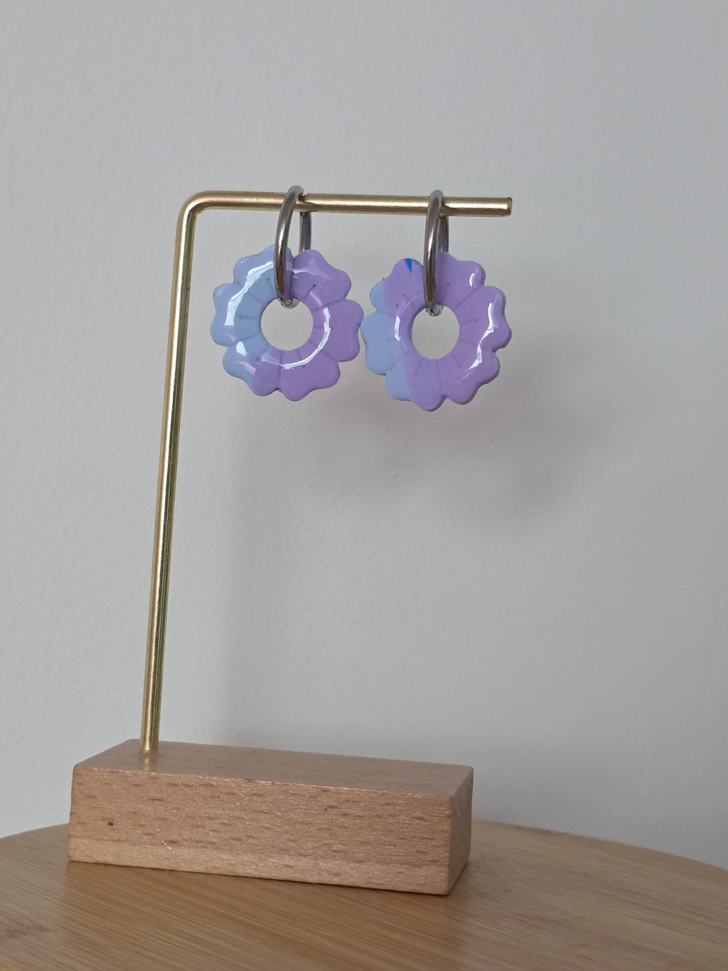Pampilles Prisca bleu-violet pastel