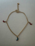 Bracelet breloques lune