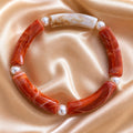 Bracelet tubes orange