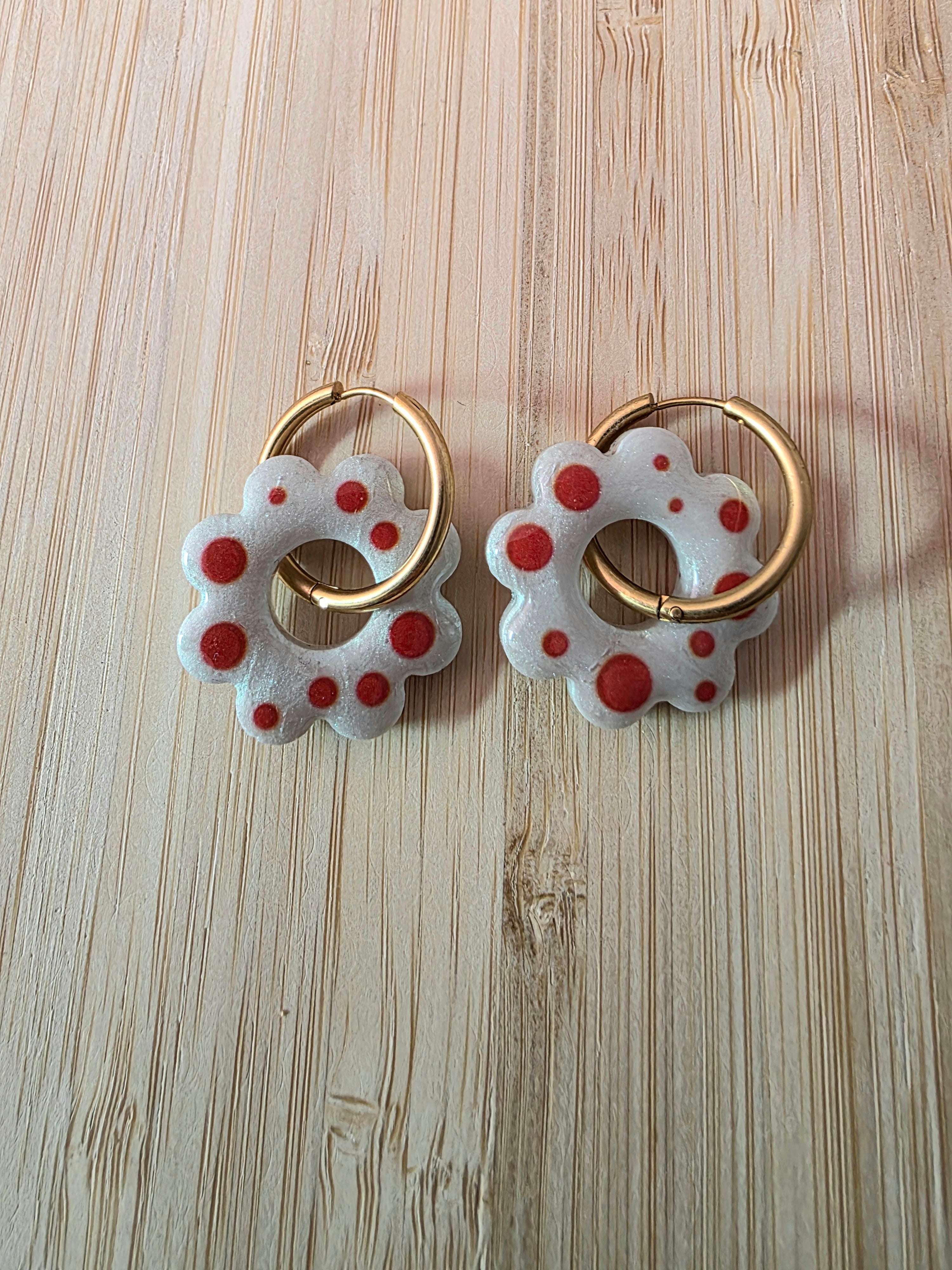 Pampilles Sixtie a pois rouge